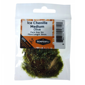 Image of Semperfli Ice Chenille Medium Olive