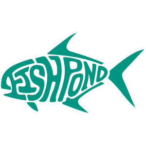 Image of Fishpond Thermal Die Cut Sticker Permit Aqua