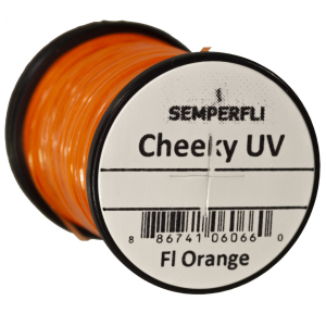 Image of Semperfli Cheeky UV Tinsel UV Orange
