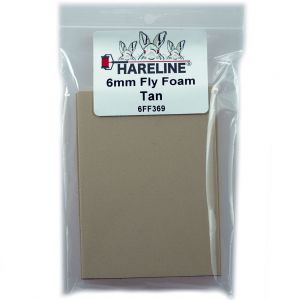 Image of Hareline 6mm Fly Foam Tan