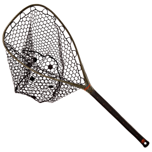 Image of Fishpond Nomad El Jefe Fishing Landing Net Carbon Fiber Fiber Glass Riverbed Camo