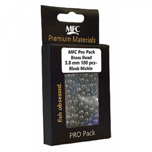 Image of MFC Brass Bead Pro Pack Black Nickle 5/64" (2.0 mm)