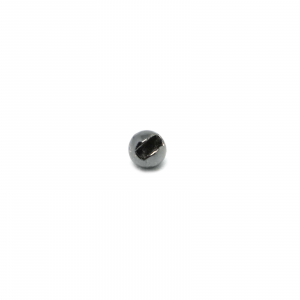 Image of Fulling Mill Slotted Tungsten Beads 7/64" (2.8mm) Black