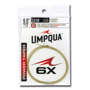 Umpqua Power Taper Leaders 6X - 9' - Single