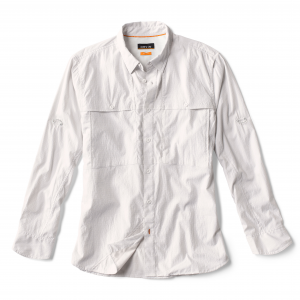 Orvis Men's Open Air Caster Long Sleeve Shirt Medium White