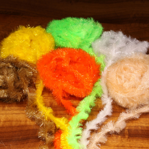 Image of Hareline Chocklett's Game Changer Chenille Yellow