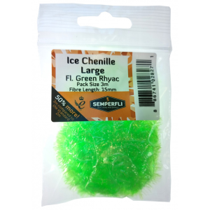 Image of Semperfli Ice Chenille Fluoro Large Green Rhyac