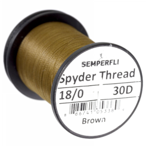 Semperfli Spyder Thread  Brown