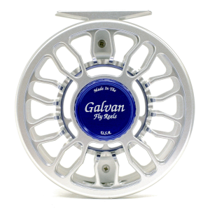 Image of Galvan Grip Fly Reel 5 wt Clear/Black Hub