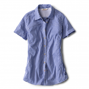 Orvis Women's River Guide Short Sleeve Tech Shirt XL Ocean Blue