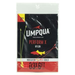 Umpqua Indicator Coil 6 ft 03X 2 Pack) Yellow Red
