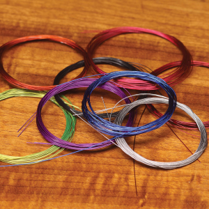 Image of Hareline Senyo's Thin Intruder Trailer Hook Wire Chartreuse