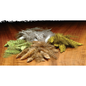 Image of Hareline Natural Grizzly Mini Marabou Brown