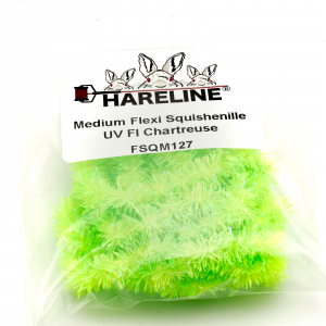 Image of Hareline Flexi Squishenille UV #11 Micro Black