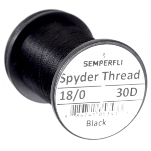 Semperfli Spyder Thread Black