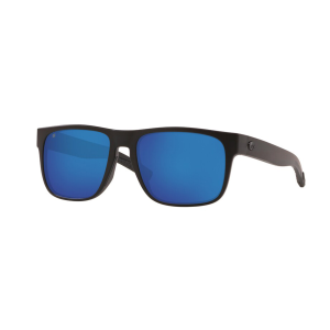 Costa Spearo Sunglasses Blackout Frame Blue Mirror 580 Glass