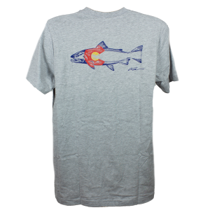 Image of RepYourWater T-Shirt Colorado Trout Artist's Reserve Small