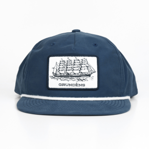 Image of Grundens Captains Heritage Cap Navy