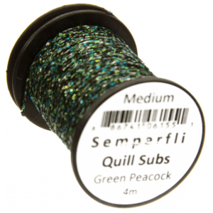 Image of Semperfli Peacock Quill Subs Medium Green Peacock