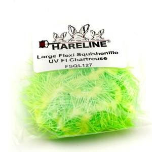 Image of Hareline Flexi Squishenille UV 11 Micro Black