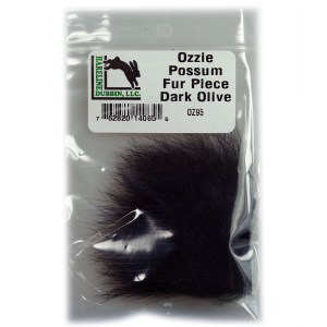Hareline Ozzie Possum Fur pc Dark Olive