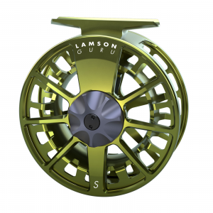 Image of Lamson Guru S-Series Fly Fishing Reel Blaze -3+ (2,3,4)