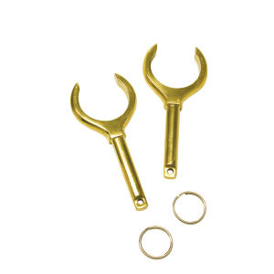 Image of Outcast Brass Oar Lock Small Single Lock