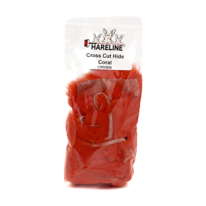 Image of Hareline Crosscur Rabbit Hide 56 Coral