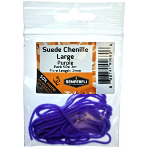 Image of Semperfli Suede Chenille 2 mm Large Purple