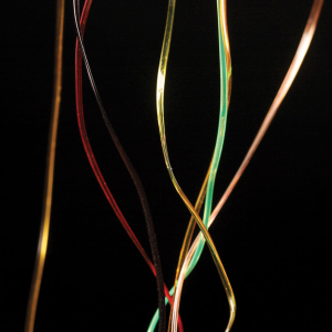 Image of Hareline Half Round D Rib Small Root Beer