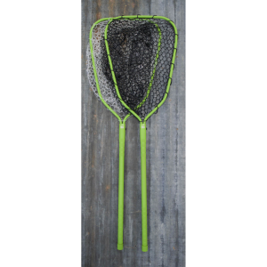 Rising Cerakote Lunker Fishing Net 24 in Handle Lime Green
