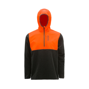 Image of Grundens Bering Pro Fleece 1/4 Zip XL Red Orange