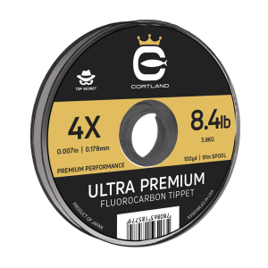 Image of Cortland Ultra Premium Fluorocarbon Tippet 30 yd 5X 5.7 lb