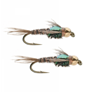 Image of Umpqua Flashback Pheasant Tail Gold Natural 14 - 2 Pack