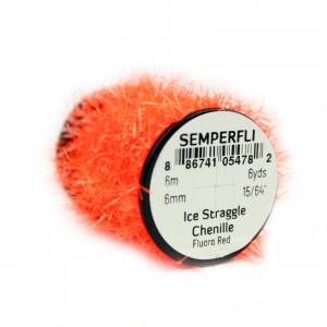 Image of Semperfli Ice Straggle Chenille Fl. Red