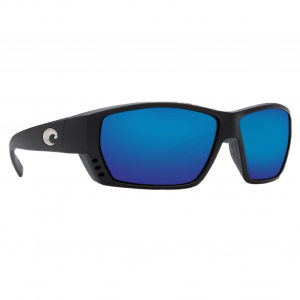 Costa Tuna Alley Sunglasses  Blackout Frame Blue Mirror 580 Glass