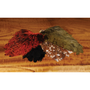 Image of Hareline India Hen Back Olive