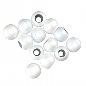 Image of Spirit River Hot Tungsten Beads 3/32" Polar white