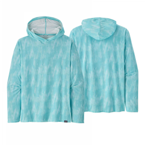 Image of Patagonia Men's Cap Cool Daily Graphic Hoody - Relaxed XL Agave: Iggy Blue