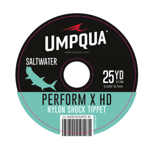 Umpqua Perform X HD Saltwater Nylon Shock Tippet 60 lb 25YDS
