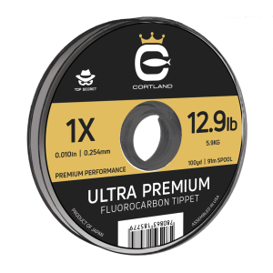 Image of Cortland Ultra Premium Fluorocarbon Tippet 30 yd 8X 1.9 lb