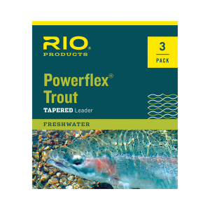 RIO Powerflex Trout Leader 4X 12 ft 3 Pack