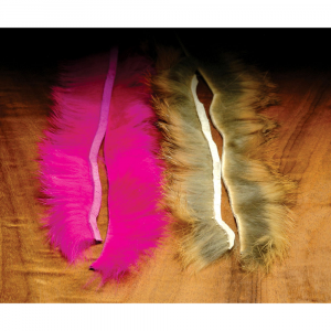 Image of Hareline Crosscut Rabbit Strips Yellow