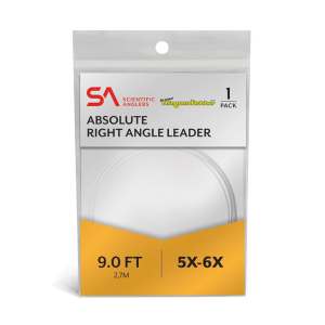 Image of Scientific Anglers Absolute Trout Right Angle Nymph Leader 2X 11 ft