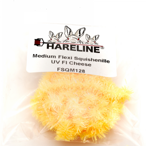 Image of Hareline Flexi Squishenille UV #11 Micro Black