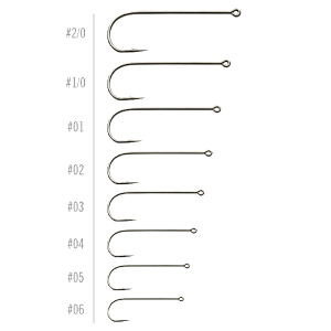 MFC Galloup's Vertical Eye Streamer Hook 1/0