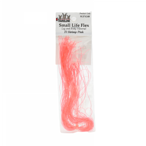 Image of Hareline Small Life Flex #140 Fl Shrimp Pink