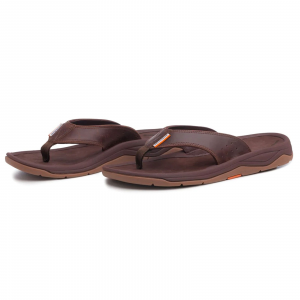 Image of Grundens Leather Captain's Sandal M 10 Butternut