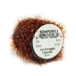 Image of Semperfli Ice Straggle Chenille Brown