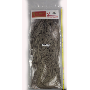Image of Whiting Farms Pro Grade Midge Saddle White dyed Med Dun White Dyed Medium Dun
